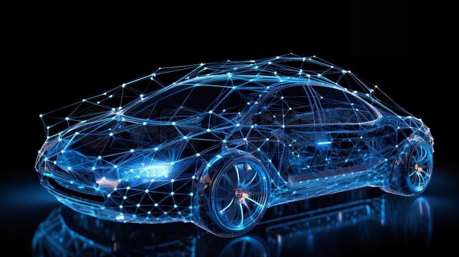 汽车创意图片科技感汽车_ai图片